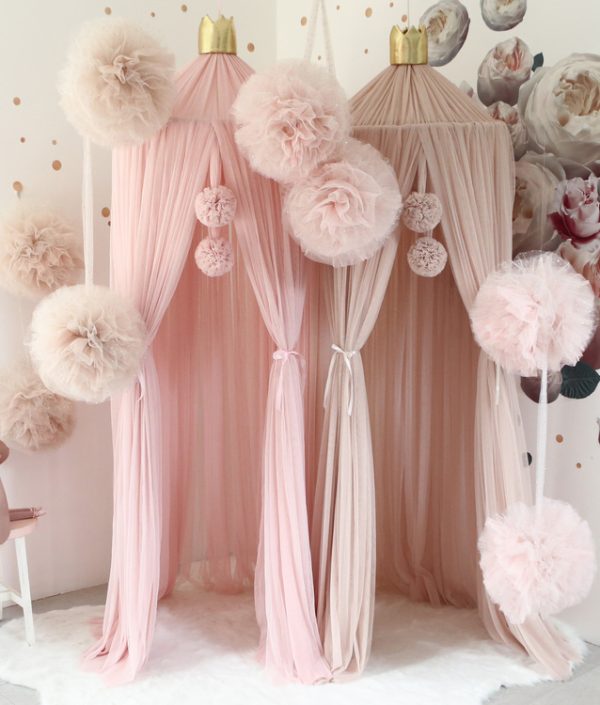 Spinkie Baby, sänghimmel Dreamy Light Pink Gold