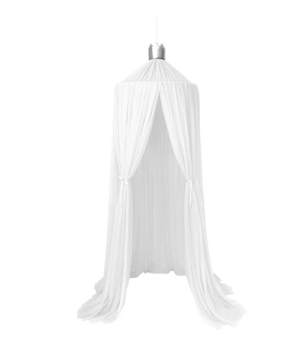 Spinkie Baby , sänghimmel Dreamy White Silver