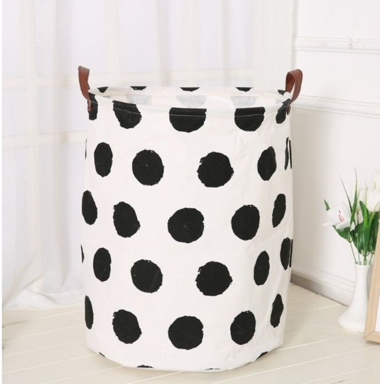 Stor förvaringskorg prickar - Bild 2