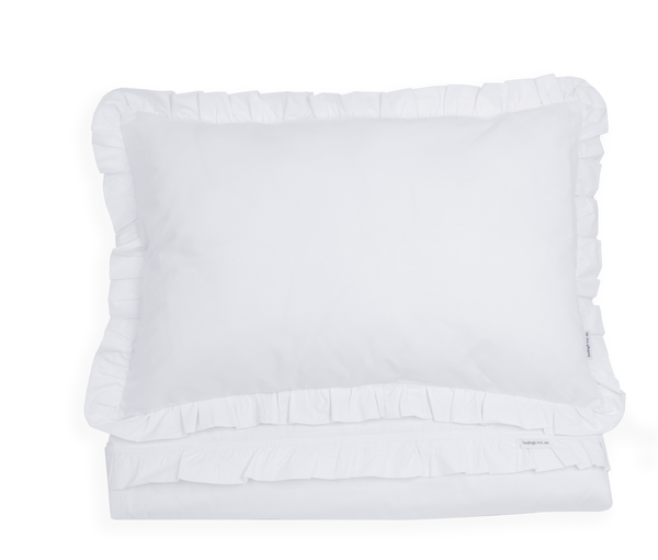 Babylove, Vit påslakanset spjälsäng och juniorsäng