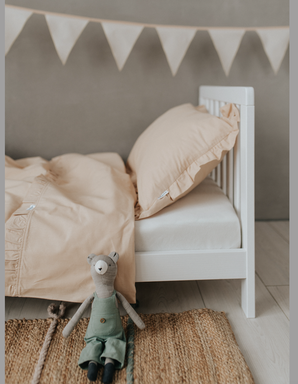 Babylove, Vit juniorsäng med sidoskydd- Sky - Bild 5