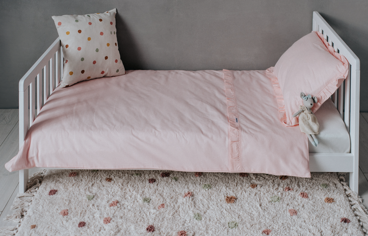 Babylove, Vit juniorsäng med sidoskydd- Sky - Bild 6