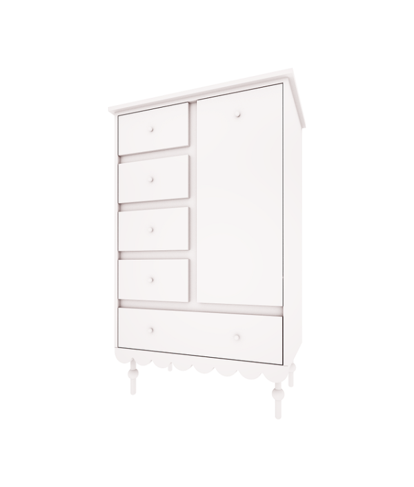 Woodluck, vit byrå Babushka