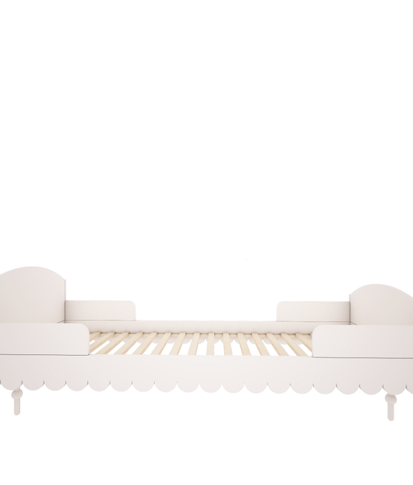 Woodluck, vit babushka säng 90x200 cm
