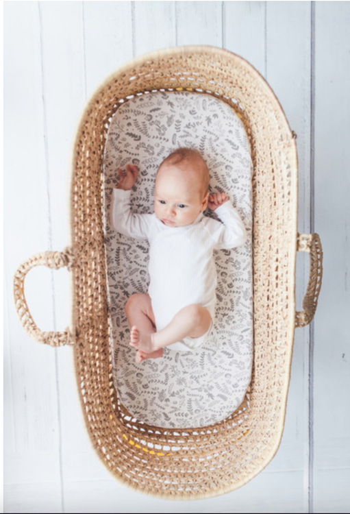 Dra-på-lakan vagn/vagga, 2-pack , Botanic, Pink No More - Bild 4