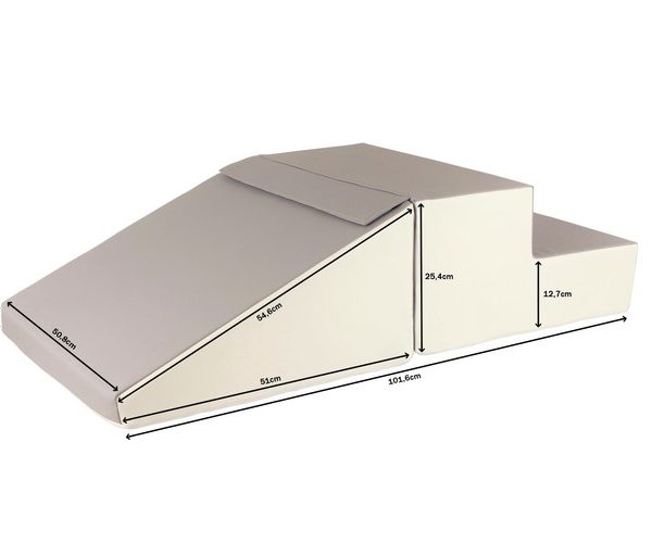 Mini byggbar rutschkana till barnrummet