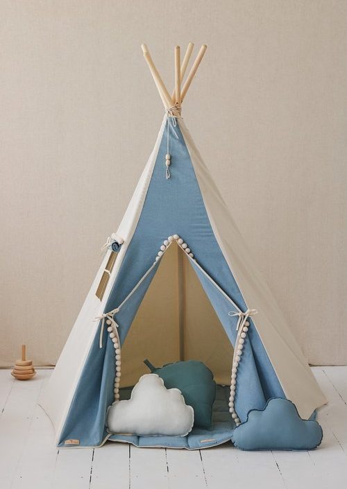 Moi Mili, jeans tipitält med pompom