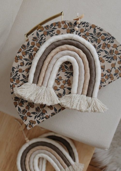 Moi Mili, väggdekoration regnbåge Colours of the Earth