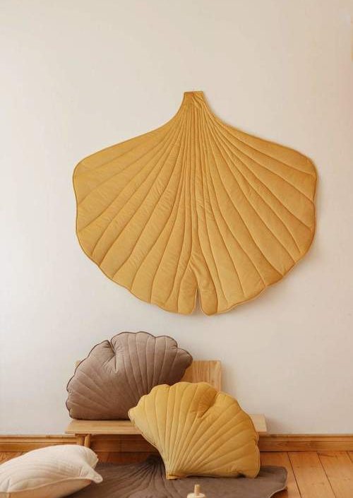 Moi Mili, lekmatta i sammet ginkgo, honey