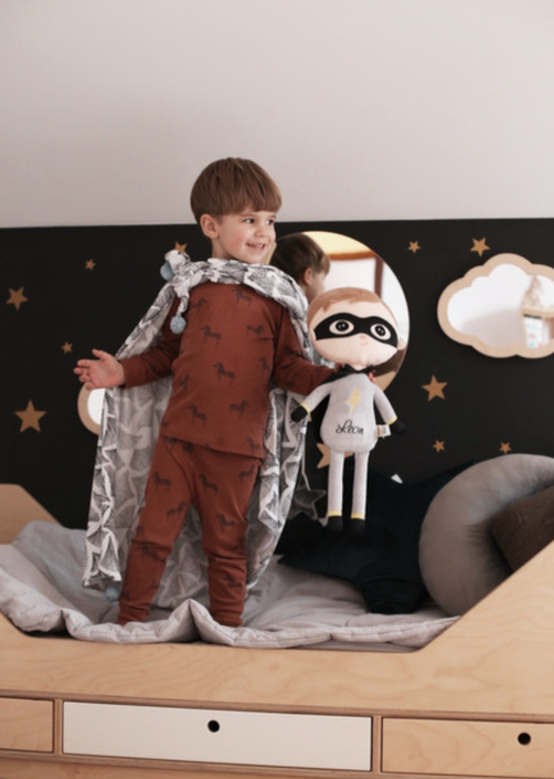 Superboy, stor docka med namn