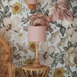 Lamps&Company, Bordslampa till barnrummet, rosa linne