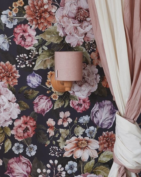 Lamps&Company, Vägglampa rosa linne