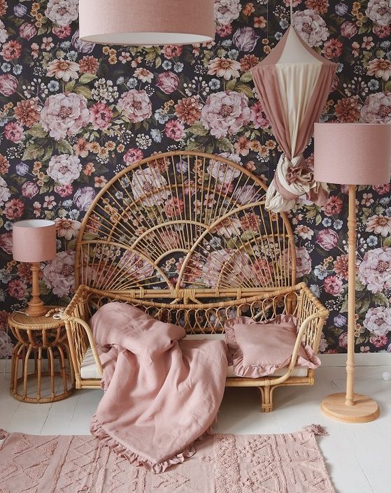 Lamps&Company, Golvlampa rosa linne