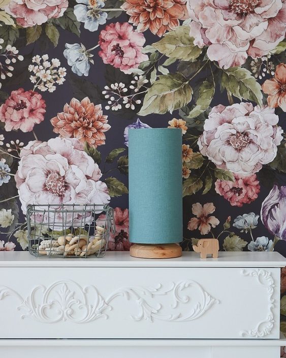 Lamps&Company, Sänglampa blå linne