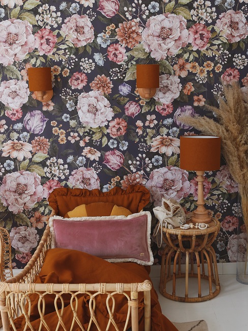 Lamps&Company, Mustard linne bäddset 100x135 cm med fyllning, spjälsäng - Bild 3