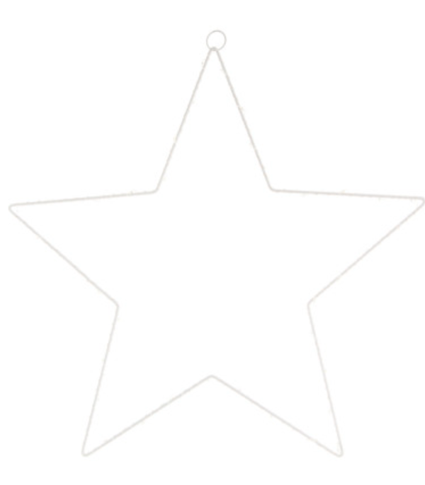 Ledlampa Stjärna vit