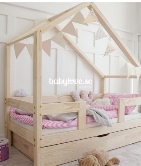 Hussäng Nellie med förvaringslåda/extrasäng