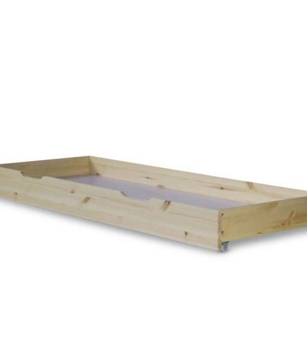 Natur sänglåda på hjul