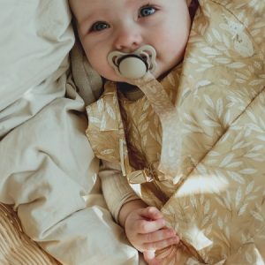 Mrs Mighetto, napphållare Misty Leaf Yellow