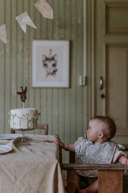 Mrs Mighetto, haklapp Misty Leaf Grey - Bild 4