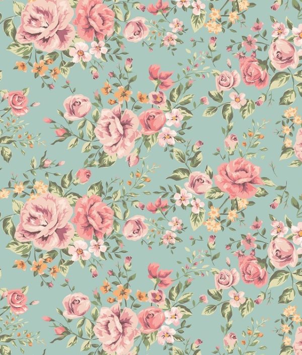 Dekorillo, tapet Classic flowers