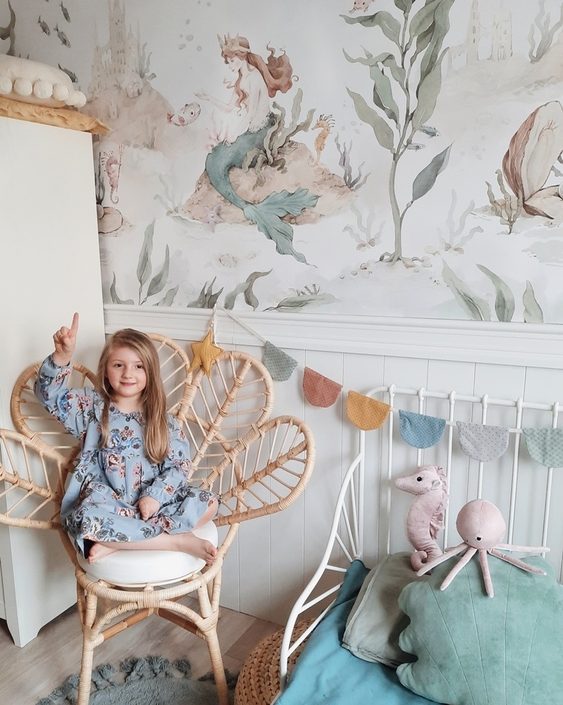 Dekorillo, tapet Mermaids