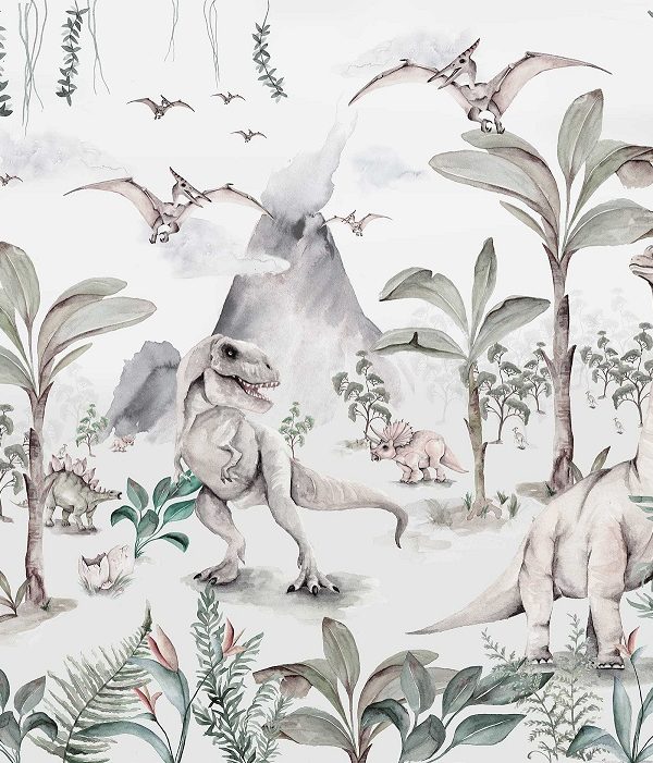 Dekorillo, tapet Prehistoric dino