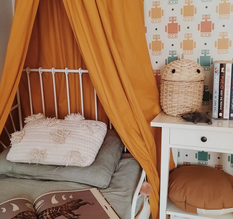 Dekorillo, tapet Vintage robots