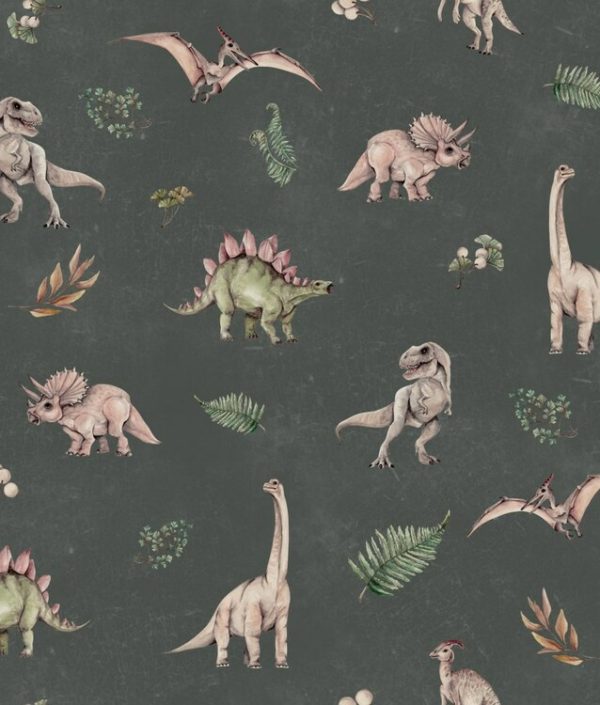 Dekorillo, tapet Green dinos