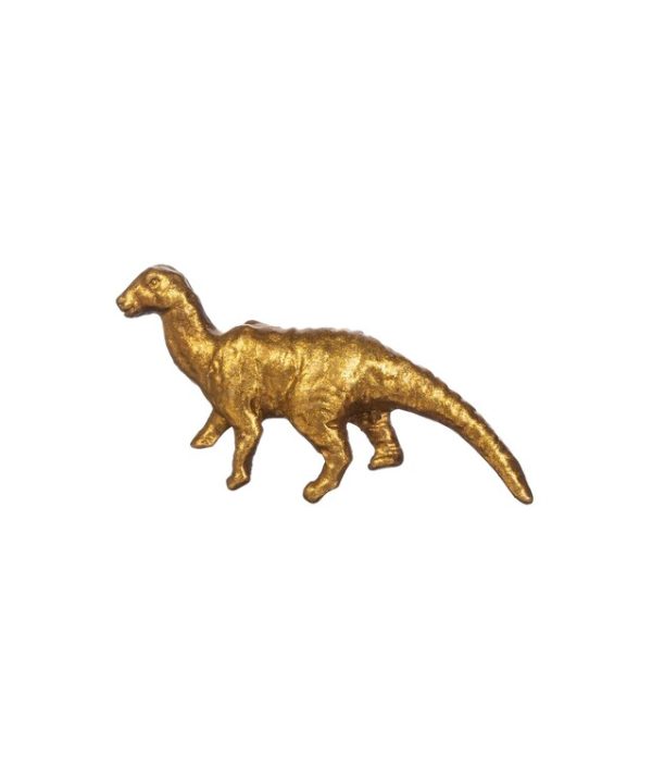 Sass & Belle, knopp guld dinosaurie