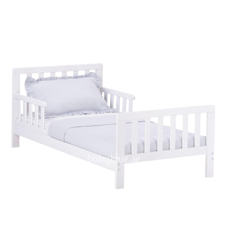 Babylove, Vit juniorsäng med sidoskydd- Sky - Bild 3