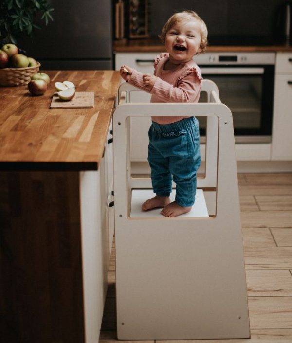 Babylove, Hjälpa till pall, vit