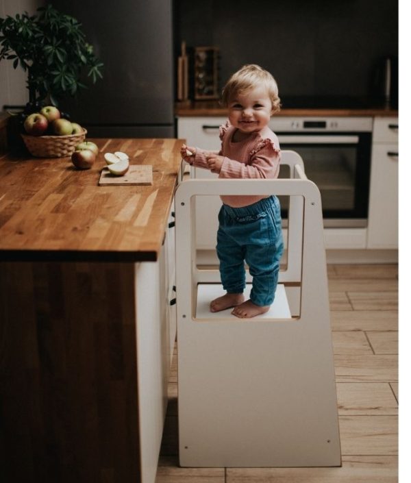 Babylove, Hjälpa till pall, vit