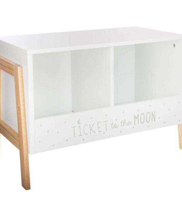 Vit bokhylla, Ticket to the moon