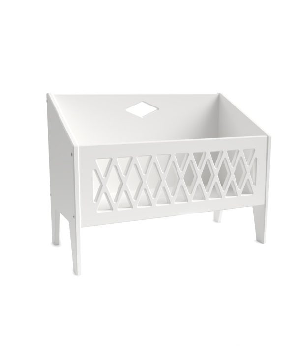 Cam Cam, Harlequin bokhylla, vit