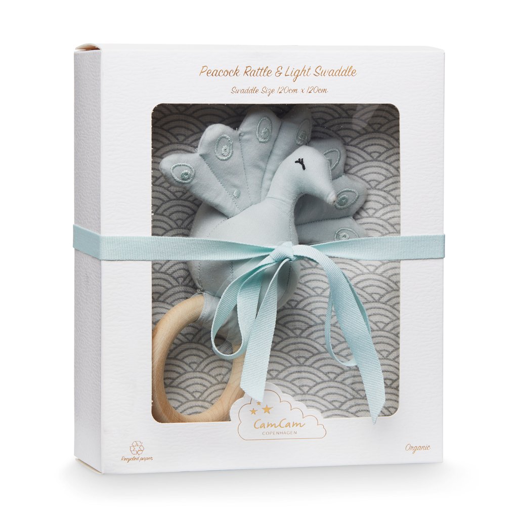 Cam Cam, gåvoset med snuttefilt och skallra, Grey wave