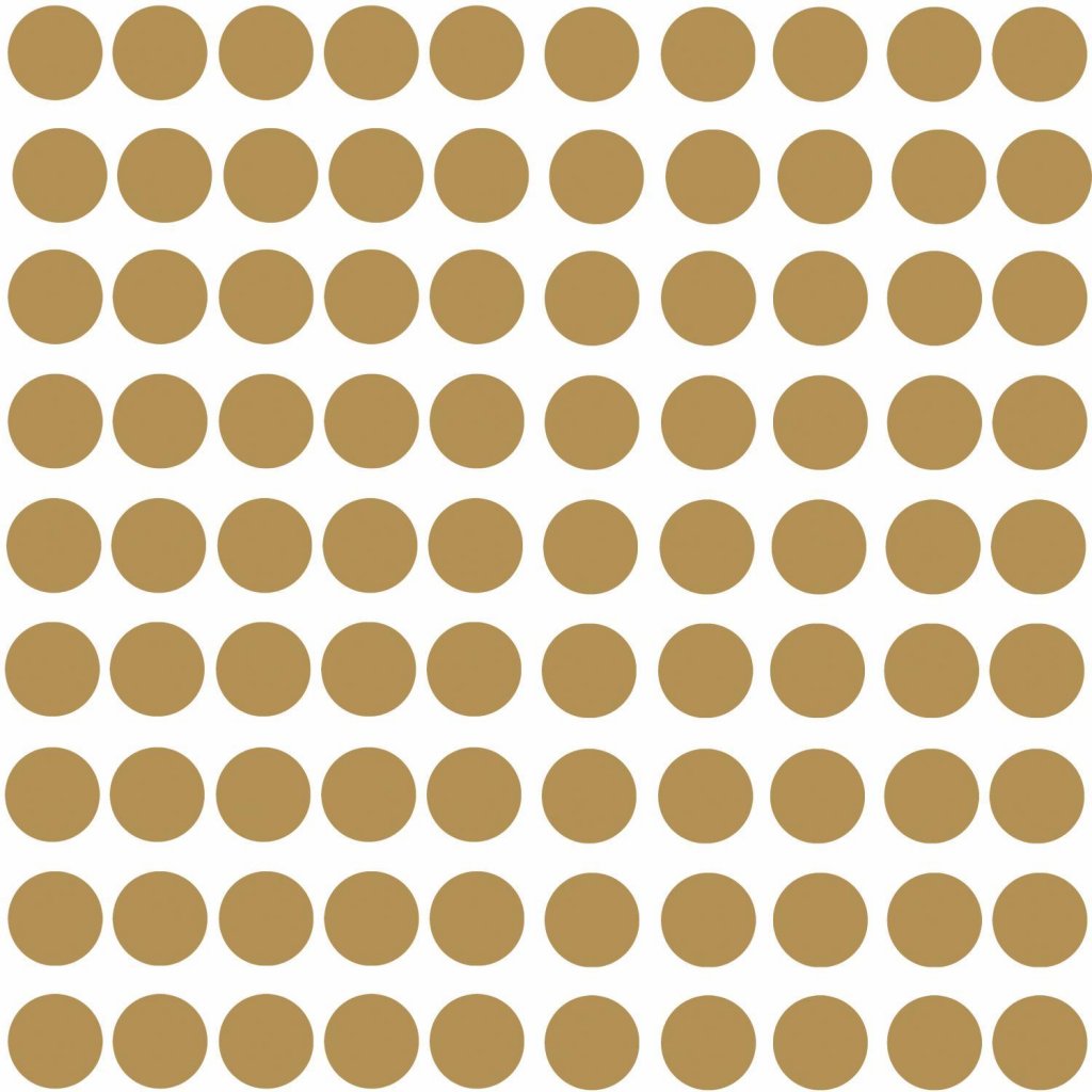 Väggklistermärken guld prickar 56/80 st