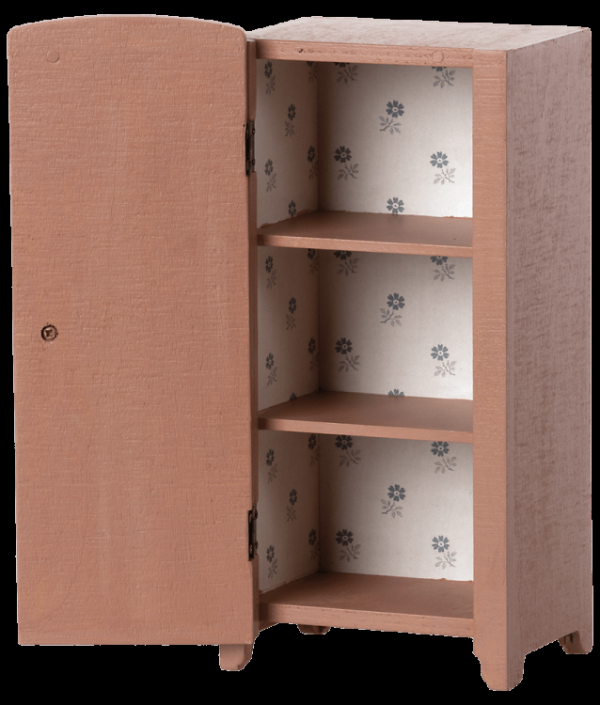 Maileg, trä garderob vintage, dusty rose