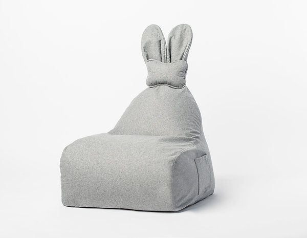 The Brooklyn Kids, Funny Bunny Bean bag, grey