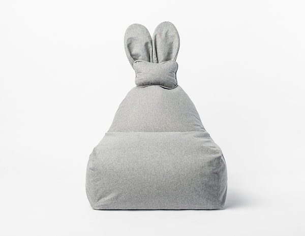 The Brooklyn Kids, Funny Bunny Bean bag, grey