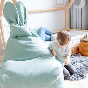 The Brooklyn Kids, Funny Bunny Bean bag, green