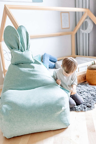 The Brooklyn Kids, Funny Bunny Bean bag, green - Bild 2