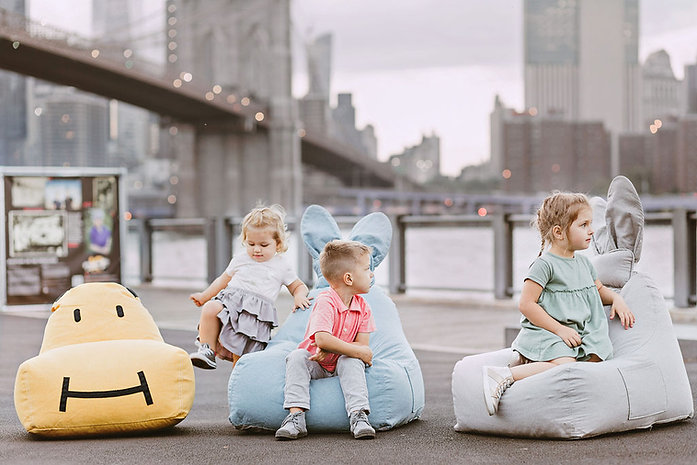 The Brooklyn Kids, Funny Bunny Bean bag, green - Bild 5