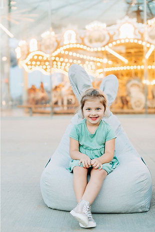 The Brooklyn Kids, Funny Bunny Bean bag, green - Bild 4