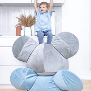 The Brooklyn Kids, Ears Bean bag, grey