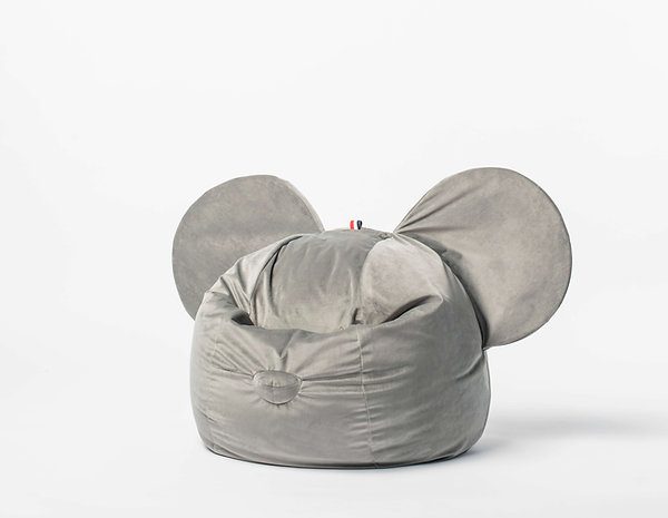 The Brooklyn Kids, Ears Bean bag, grey