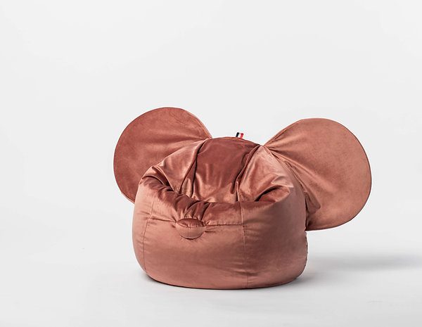 The Brooklyn Kids, Ears Bean bag, burgundy