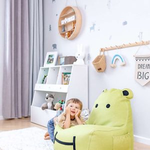 The Brooklyn Kids, Hippo Bean bag, lime