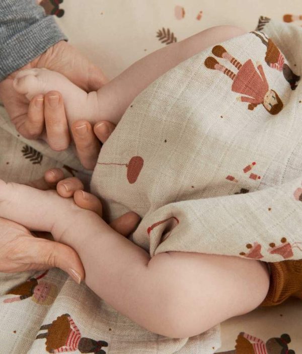 Liewood, Lewis snuttefilt 2-pack, Doll sandy mix