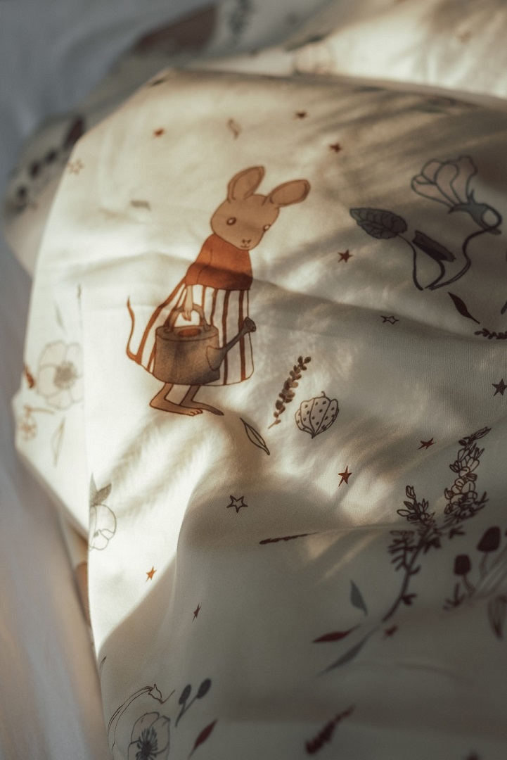That`s Mine påslakan spjälsäng / junior, Mouse flower - Bild 4